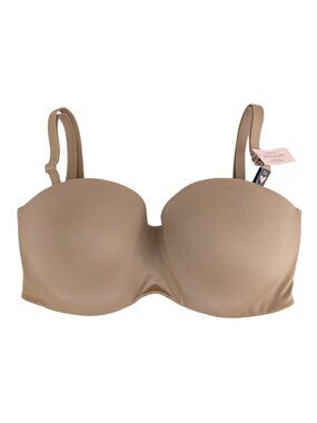 Victoria's Secret Nude Strapless Bra Praline Multiway Wired Size 32G / 32(4D)